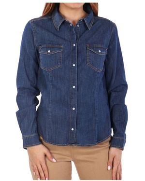 Marella Denim Shirts - Blue