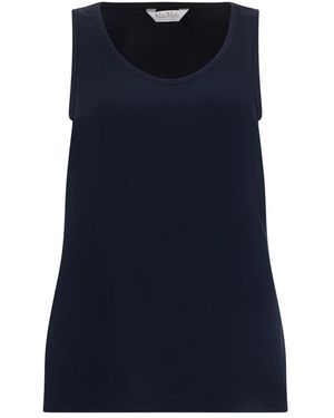 Max Mara Sleeveless Tops - Bleu