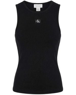 Calvin Klein Sleeveless Tops - Negro