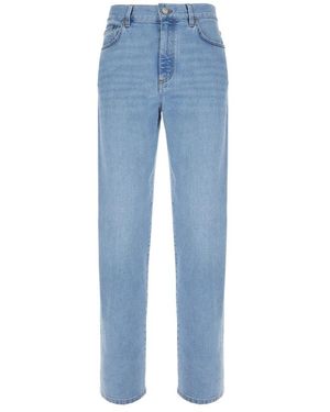 ZEGNA Slim-Fit Jeans - Azul
