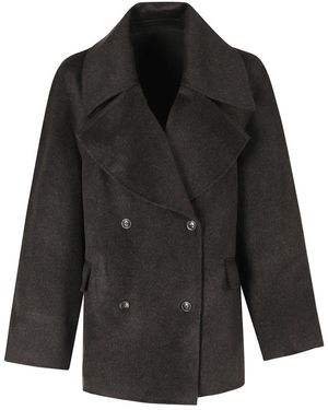 Loulou de Saison Double-Breasted Coats - Negro
