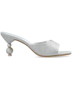 Sophia Webster Heeled Mules - White