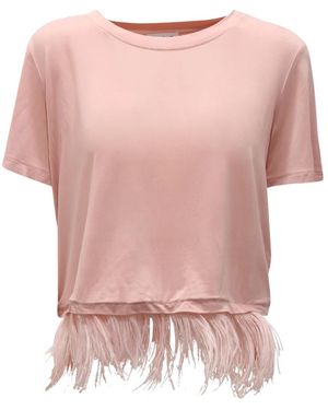 Dondup T-Shirts - Pink