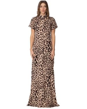 ME FUI Maxi Dresses - Marrone