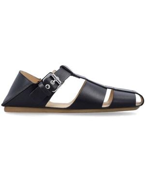 Lemaire Flat Sandals - Blue