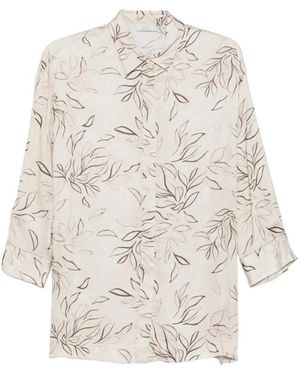 Peserico Shirts - Natural