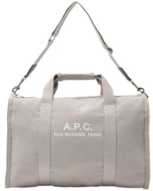 A.P.C. Weekend Bags - Grey