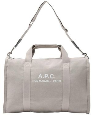 A.P.C. Cohok H62230 Weekender Bag - Grau