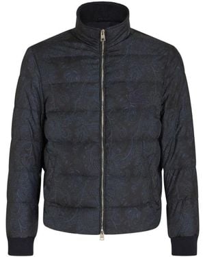 Etro Winter Jackets - Blue