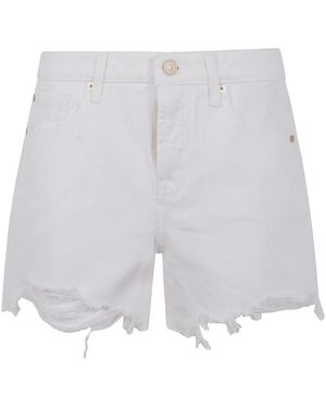 7 For All Mankind Denim Shorts - Wit