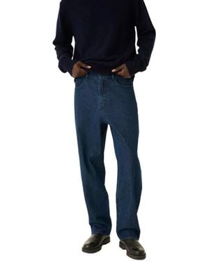 Rue de Tokyo Straight Jeans - Blauw