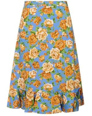 Rabanne Midi Skirts - Azul