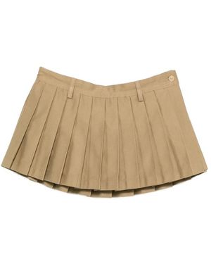 7 For All Mankind Short Skirts - Naturel
