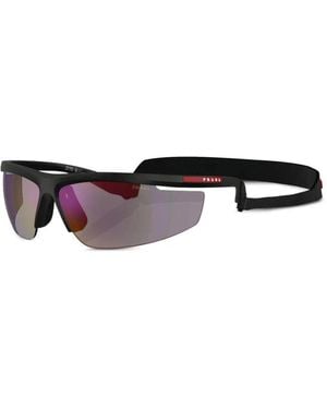 Prada Linea Rossa Zonnebrillen - Zwart