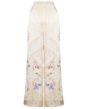 CAMILLA Wide Trousers - Neutro