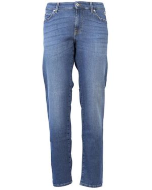 Roy Rogers Slim-Fit Jeans - Blu