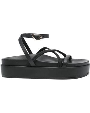 Ancient Greek Sandals Flat Sandals - Black