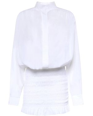 ANDAMANE Shirt Dresses - Bianco