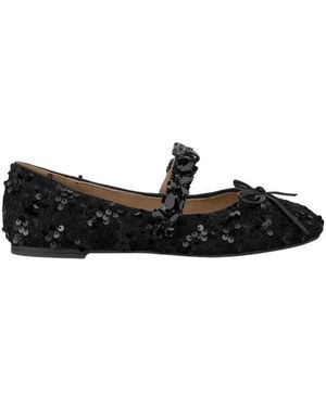Alma En Pena. Ballerina Shoes - Black