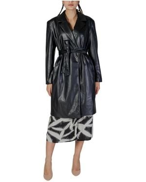 ONLY Belted Coats - Zwart