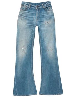 Acne Studios Flared Jeans - Bleu