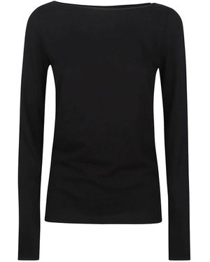 Majestic Filatures Long Sleeve T-Shirts - Black