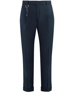 Paul & Shark Straight Trousers - Blue
