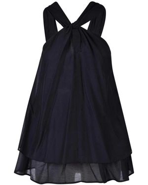 Attic And Barn Sleeveless Tops - Blue