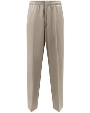 Bottega Veneta Straight Trousers - Grey