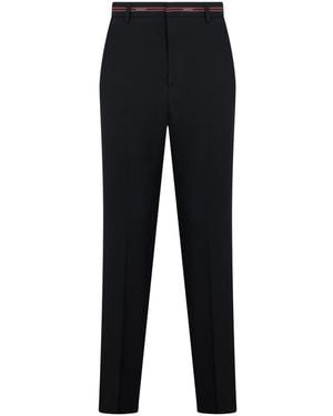 Gucci Straight Trousers - Black