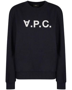 A.P.C. Sweatshirts - Negro