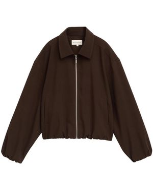 Tom Tailor Blouson-Blazer Jacke - Braun