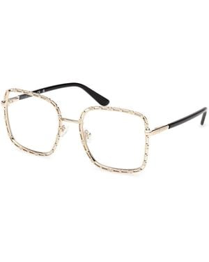 Guess Square Metal Optical Frame - Mettallic