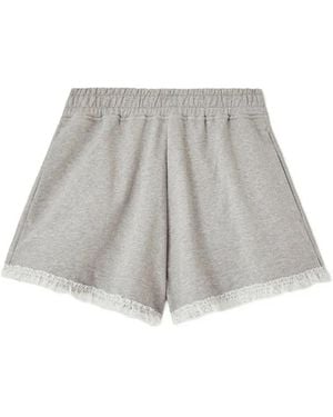Ganni Short Shorts - Grey