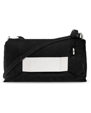Rick Owens Schultertasche Kissen Griffin - Schwarz