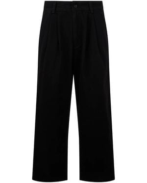 Agolde Wide Trousers - Black