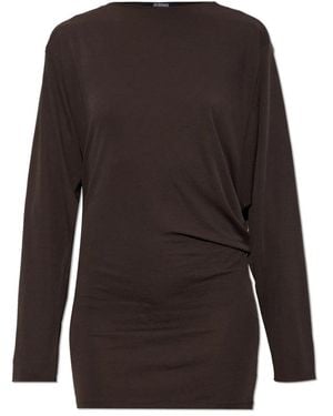 Jacquemus Mistral Jurk - Bruin