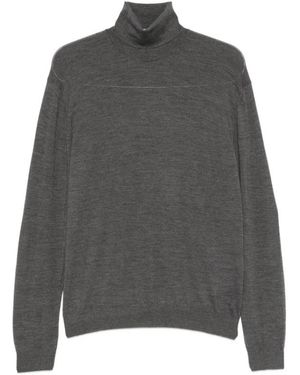 Malo Rollkragenpullover - Grau