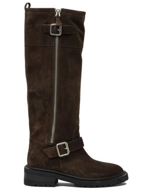 Via Roma 15 High Boots - Brown