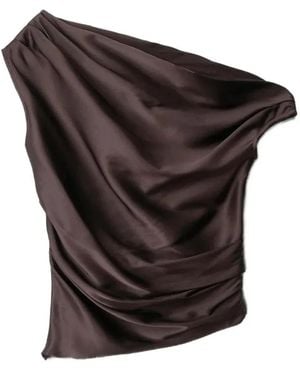 STAUD Sleeveless Tops - Black
