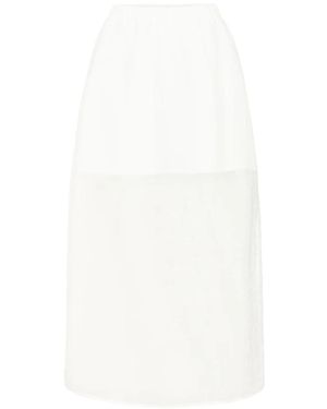 Ichi Midi Skirts - Blanc