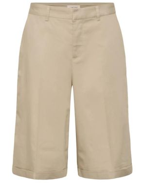 Cream Long Shorts - Neutro