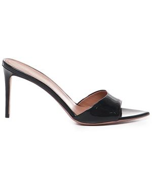 Giuliano Galiano Heeled Mules - Negro