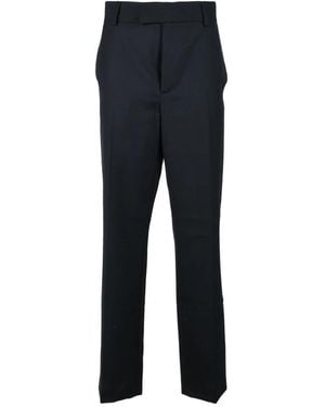 Séfr Broeken ,Blauw ,Wol Polyester Wolmix Stijlvolle Broek