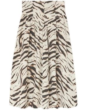 Ganni Midi Skirts - Multicolour