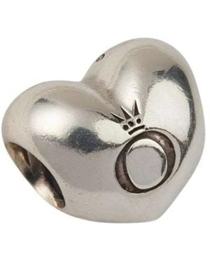 PANDORA Herz-Pfeil-Charm Aus Silber Und - Mettallic