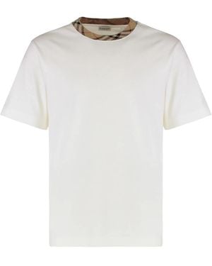 Burberry T-Shirts - Blanc