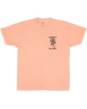 Obey T-Shirts - Naranja
