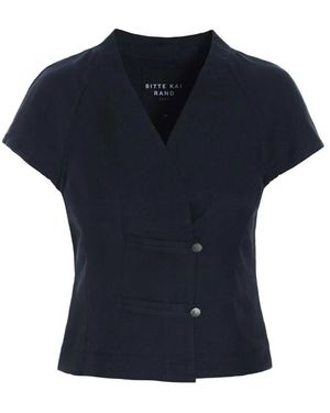 Bitte Kai Rand Blouses - Bleu
