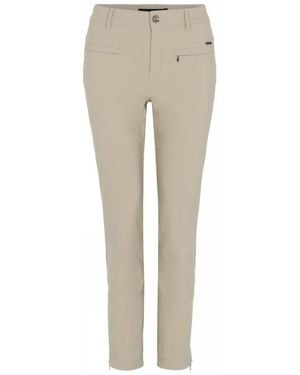 Cro Skinny Trousers - Natural
